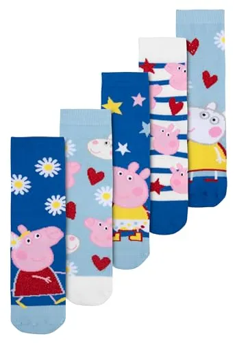 United Labels Peppa Wutz Socken für Mädchen von United Labels