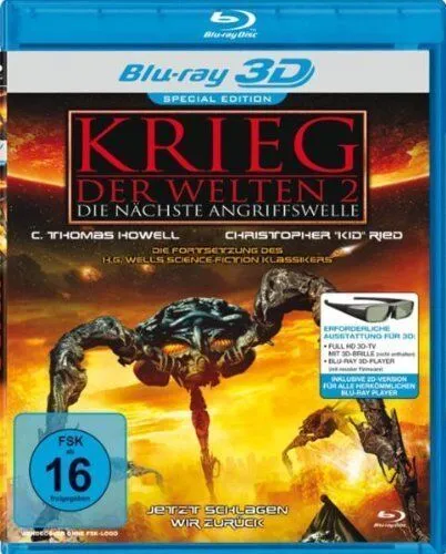 Blu-ray/ Krieg der Welten 2 - Special Edition 3D + 2D !! NEU&OVP !!