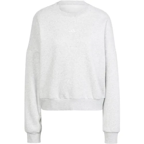 ADIDAS Damen Sweatshirt Essentials Small Logo Feelcomfy - Sweatshirt für Damen mit flauschiger Innenseite, ideal für aktive Freizeit und gemütliche Abende. Kombinierbar und mit sportlichem adidas Logo.
