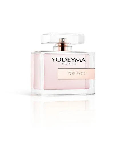 Yodeyma For You EDP Spray 100ml - Damenduft mit einer erfrischenden Kombination aus Bergamotte, Jasmin und weißer Zeder. Ideal für die optimistische Frau, die einen blumig-fruchtigen Duft sucht.