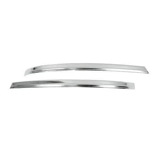 OMAC Blende Außenspiegel 7530115 - Links & Rechts 320mm - Außenspiegel Blende aus Edelstahl, selbstklebend für einfache Montage, ideal für eine stilvolle Optik und Schutz Ihrer Außenspiegel.