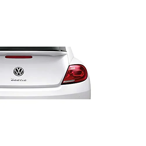 VW Beetle Schriftzug Emblem 5C0071801A - Hochwertiges Chrom-Logo für die Heckklappe, passend für den VW Beetle, verleiht deinem Fahrzeug einen eleganten Look.