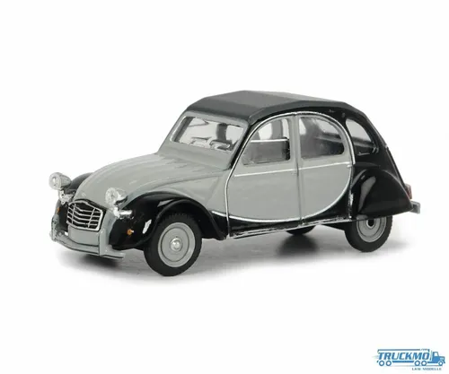 Schuco 452021700 Citroen 2CV grau schwarz 1:64 NEU Ovp