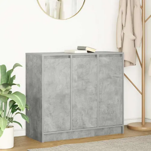 vidaXL Sideboard Betongrau 85x34x76 cm in grau von vidaXL