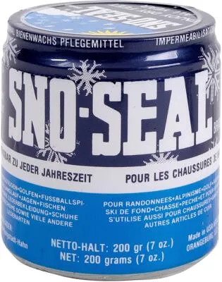 Sno Seal Wax Schuhpflege, 200g Dose