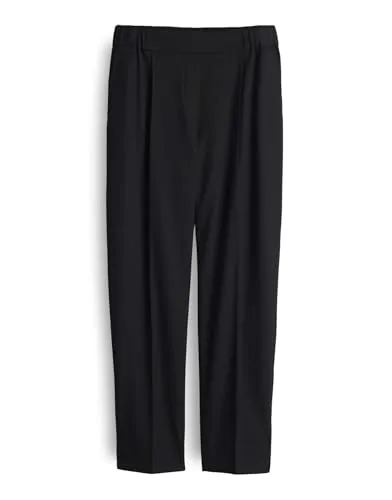 OPUS PANTS Damen Jogpants | LUNAH Casual Schlupfhose mit elastischem Komfortbund Black, 34