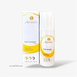 Aesthetico Fruit Complex 50ml - Pflegecreme für reife Haut - Gesichtsreinigung mit Fruchtsäuren, die die Haut glättet und mit Feuchtigkeit versorgt. Ideal für empfindliche, reife Haut und zur Anwendung auf Hals und Dekolleté.
