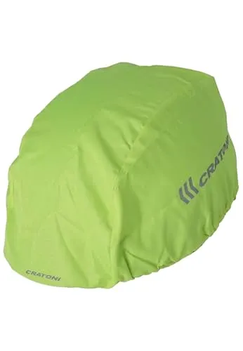 Cratoni Unisex – Erwachsene Raincover Fahrradhelm, Gelb, One Size