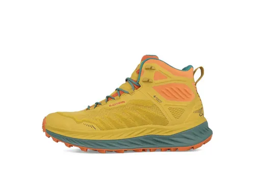 Lowa Fortux GTX QC Herren Wanderschuhe (Senf/Rost) 46.5 EU - Wasserdichte Wanderschuhe mit GORE-TEX Membran und hoher Stabilität. Ideal für lange Wanderungen dank DYN EVA Zwischensohle für optimalen Komfort und Energie-Rückführung.