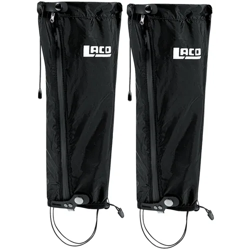 LACD Ultralight WPB Gamaschen - Größe ONE SIZE, schwarz - Leichte, atmungsaktive und wasserdichte Gamaschen, ideal für Schneeabenteuer und optimalen Schutz.
