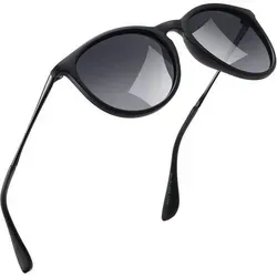 Polarisierte UV400 Sonnenbrille Retro Rund Doppelgrau - Die polarisierte UV400 Sonnenbrille im Retro-Runddesign bietet optimalen Schutz und stilvolles Aussehen. Ideal für sonnige Tage im Freien, reduziert sie Reflexe und sorgt für klare Sicht – perfekt für Abenteuer und entspannte Momente.