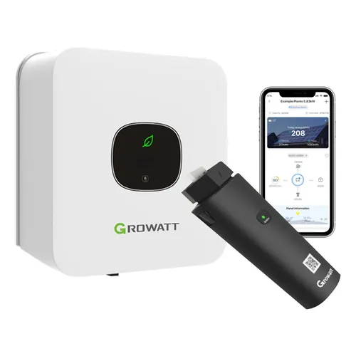 Growatt MIC 1000TL-X 1 Phase 1kW Wechselrichter - Effizienter 1-Phasen Wechselrichter mit 1000 W Ausgangsleistung und 1 MPPT, ideal für private Solaranlagen.