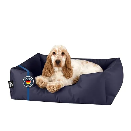 BedDog Hundebett ZARA mit abnehmbarem Bezug - Tierbett mit hohem Komfort und pflegeleichtem Bezug, ideal für einen erholsamen Schlaf deines Vierbeiners.