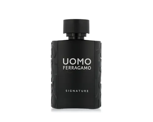Ferragamo Uomo Signature Eau de Parfum für Herren 100 ml - Herrendüfte mit orientalischem und ledrigem Charakter, ideal für Männer, die ihre verführerische Seite zeigen möchten. Perfekt für besondere Anlässe.