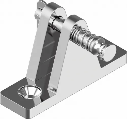 Verdeckbeschlag lösbarer Bolzen Edelstahl A4 Feinguss poliert  ARBO-INOX