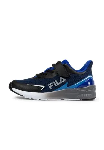 FILA Crusher V Kids Sneaker, Navy-Surf The Web, 35 EU