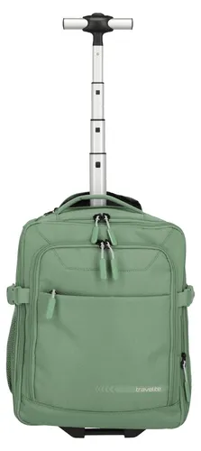 Travelite Kick Off Rucksack-Trolley in Grün 6922-80 von travelite