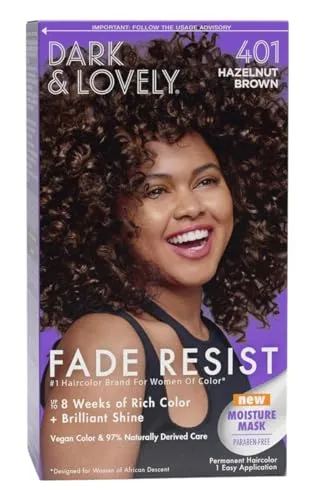 Dark & Lovely Farbe: #401 Haselnussbraun.