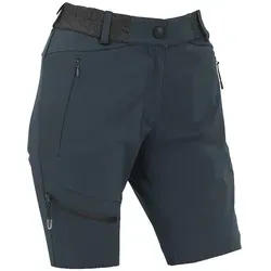 MAUL Sport Täschhorn - Lange Bermuda blue (72) 42 - Wanderhosen für Damen, atmungsaktiv und wasserabweisend, ideal für Trekkingtouren mit integriertem Gürtel für perfekten Sitz und elastischer Verarbeitung für maximale Bewegungsfreiheit.
