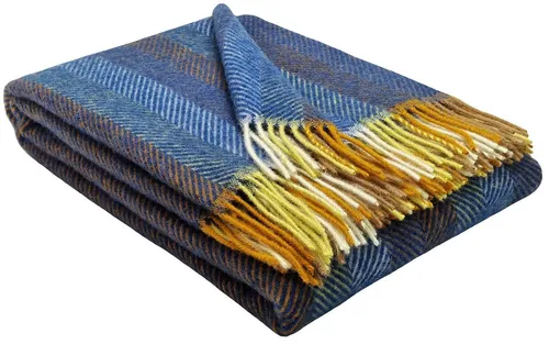 STTS International Wolldecke 140 x 200 cm aus 100% Schurwolle