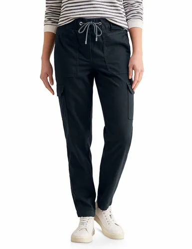 CECIL Cargo-Hose im Washed-Look in schwarz von CECIL