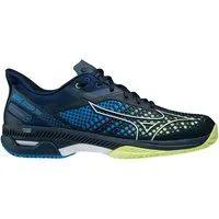 Mizuno Wave Überschreitet die Tour 5 CCM Herren Tennis Trainer in Blau - Hochwertige Tennis Trainer für Herren, mit innovativer Dämpfungstechnologie für optimalen Komfort und Unterstützung auf dem Platz.
