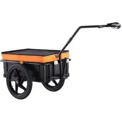 VEVOR Fahrradanhänger - 40 kg Tragkraft, faltbar und kompakt - Fahrradanhänger mit 40 kg Tragkraft, ideal für Outdoor-Abenteuer. Robuster Stahlrahmen und wasserdichte Abdeckung sorgen für Langlebigkeit und Schutz Ihrer Ausrüstung.