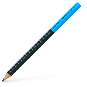 FABER-CASTELL Bleistift HB schwarz/blau, 1 St.