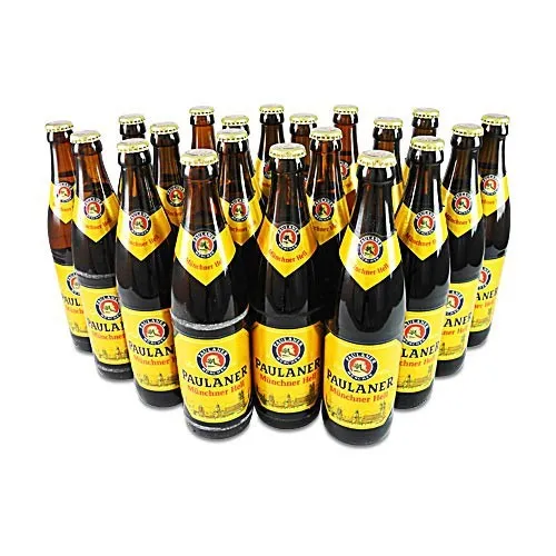  3,70€/1l) Paulaner Original Münchner Hell (20 Flaschen à 0,5 l / 4,9 % vol.