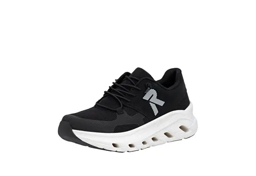 RIEKER SPORT Plateausneaker für Damen, Gr. 45, schwarz