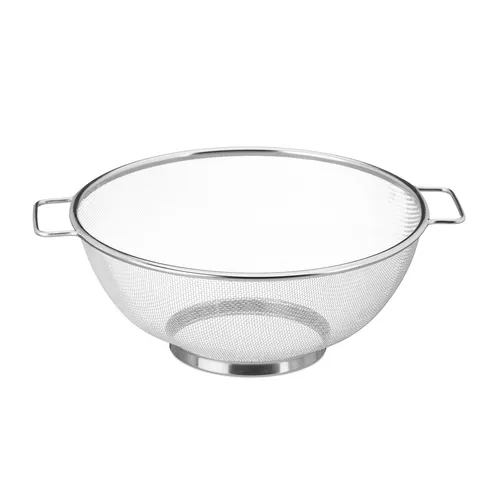 Standsieb edelstahl Küchensieb Abtropfsieb Salatsieb rostfrei spülbar Standsieb