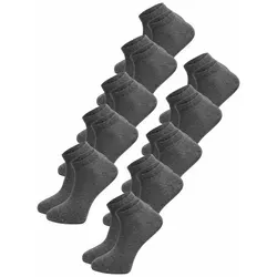 Tazzio Sneakersocken 10er-Pack Herren Sneaker Socken A906 (Set, 10-Paar) bequem - passend für jeden Schuh und Anlass 43-46