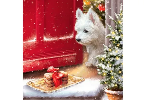 Papierservietten Rot von ti-flair