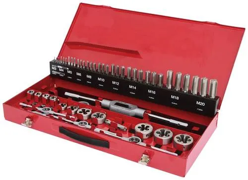 KS Tools HSS Co Gewindeschneidwerkzeug-Satz, 54-teilig - 331.0754 - Gewindeschneidwerkzeug-Satz mit 54 Teilen, ideal für präzise Gewinde in verschiedenen Materialien, robust und langlebig für professionelle Anwendungen.