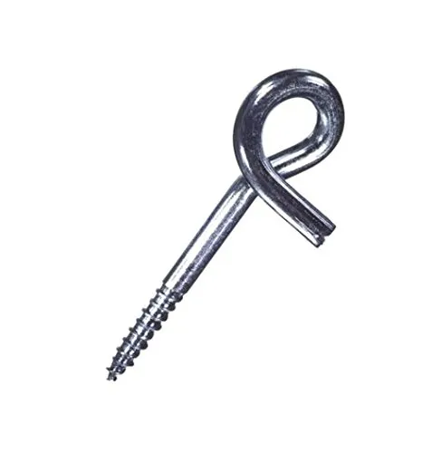 Dresselhaus 0/4222/001/10,0/140/ /79 Gewundene Deckenhaken, mit Holzgewinde, galv. verzinkt, 10 x 140, 5 Stück