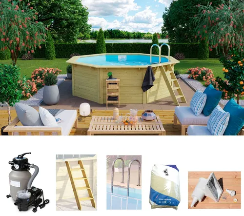 KONIFERA Achteckpool Aruba 1X