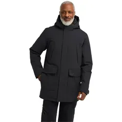 Jack Wolfskin Canyon Shield Parka M black (6000) 3XL - Funktionsjacke für Herren, wasserdicht und warm dank TEXAPORE CORE und TEXATHERM Isolierung, ideal für kalte Tage im Alltag und Outdoor-Abenteuer.