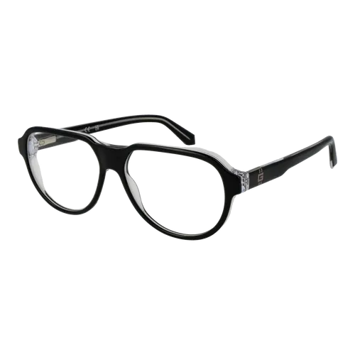 Guess Brillenfassung GU50090 005 56 – Herren Pilotenbrille - Moderne Pilotenbrille für Herren in Schwarz, aus hochwertigem Azetat. Mit komfortablem Federscharnier und inklusive Original-Etui. Ideal für stilbewusste Träger.