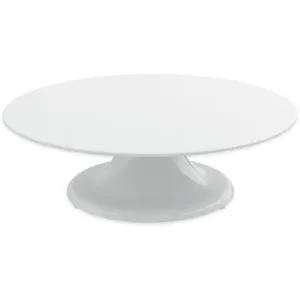thermohauser Tortenplatte 5000243071, Ø 32 cm, Kunststoff, rund, mit Fuß, drehbar