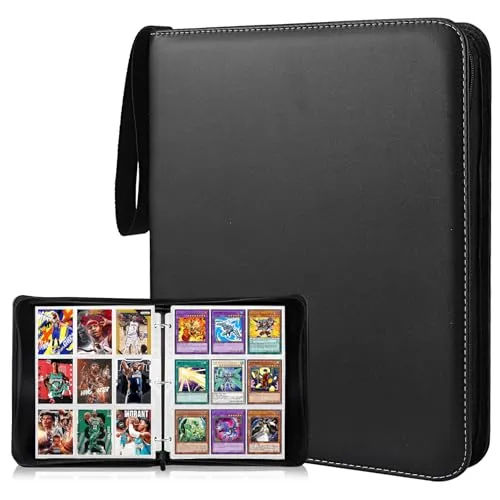 Sammelkarten Alben 900 Pockets Transparent Sammelkarten, 50 Seiten