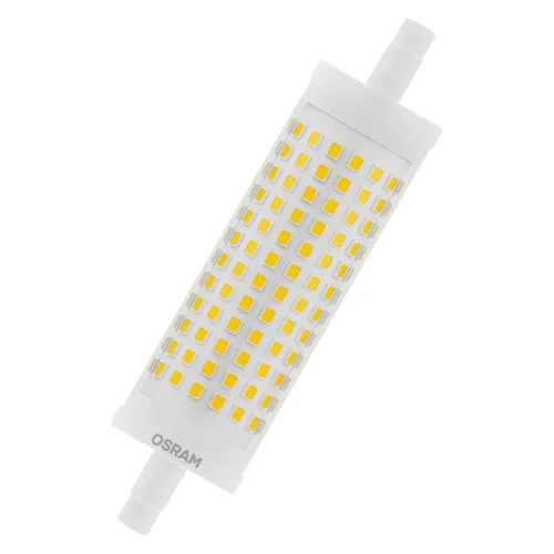 OSRAM LED Lampe LINE R7S 19W 840 Clear R7s - Hochwertige 19W LED Lampe mit R7s Sockel, ideal zur Nachrüstung. Bietet eine ausgezeichnete Lichtqualität und hohe Farbwiedergabe für ein angenehmes Lichtambiente.