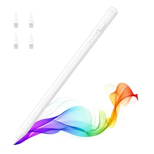 MoKo Stift für iPad (A16) 11. 10. Gen, Stylus Stift für 2018-2025 Apple iPad 11/10/9/8/7/6/A16,Mini 7/6/5,Air M3/M2 11