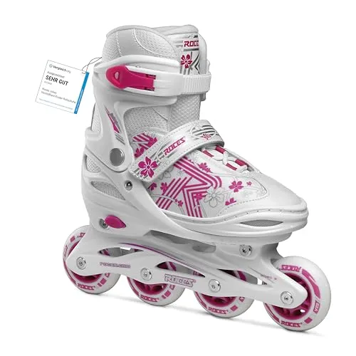 Roces Jokey 3:0 Inline Skates White-Pink 30 von Roces