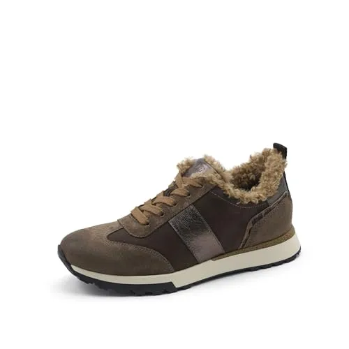 Paul Green 5365-006 Schnürschuh - Halbschuhe mit warmem Futter und herausnehmbarem Fußbett, ideal für kalte Tage und individuelle Einlagen – für höchsten Komfort und Stil.