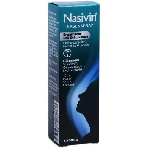 NASIVIN Nasenspray Erwachsene und Schulkinder 10 ml PZN 13246091