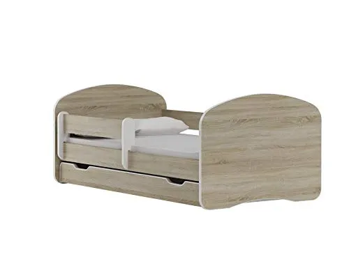 BDW NEU Kinderbett mit 2 Liegeflächen und 2 Matratzen DOPELLBETT 200x90 ALLE Eiche Sonoma - für Mädchen und Jungen JUGENDBETT || KOSTELNOS Versand ||