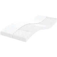 vidaXL Schaumstoffmatratze 80x220 cm - 7-Zonen Komfort - Matratzen mit 7 Liegezonen für optimale Druckentlastung und maximalen Komfort. Der Bezug ist pflegeleicht und waschbar bis 40 °C. Ideal für einen erholsamen Schlaf!