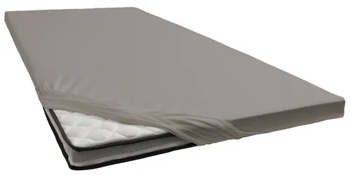 Janine Spannbettlaken TOPPER 5001 - Hochwertiges Jersey-Elasthan Spannbettlaken für Topper-Matratzen, perfekt sitzend dank Rundumgummizug. Hautsympathisch, langlebig und pflegeleicht – ideal für höchsten Schlafkomfort.