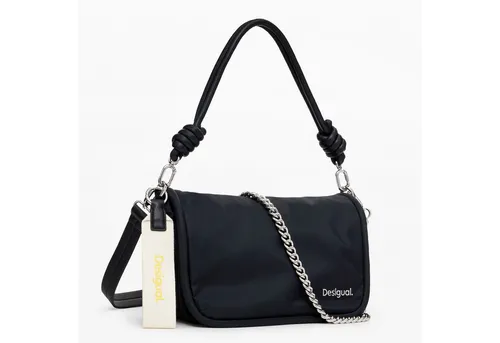 Desigual Women's Nylon Across Body Bag, Black von Desigual