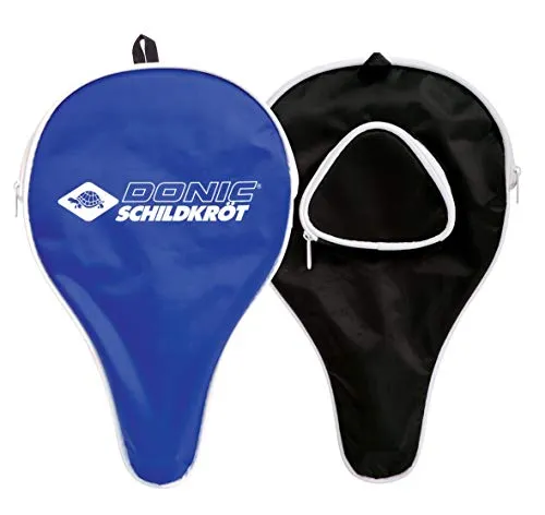 Schildkröt Donic Tischtennis Schlägerhülle Classic, Schlägerhülle für einen Schläger, extra Ballfach für 3 Bälle, klassisches Design, 818508